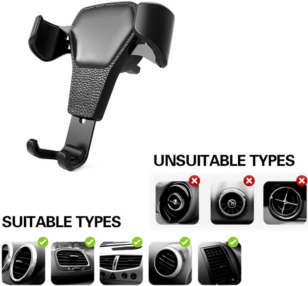 Universal Car Mount Holder Stand Air Vent Cradle For Mobile